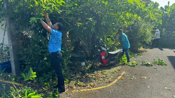 ไฟล์แนบ ?ปภ.สาขาตราด ร่วมกันจัดกิจกรรม Big Cleaning Day เพื่อเฉลิมพระเกียรติพระบาทสมเด็จพระเจ้าอยู่หัว เนื่องในโอกาสพระราชพิธีมหามงคลเฉลิมพระชนมพรรษา 6 รอบ 28 กรกฎาคม 2567