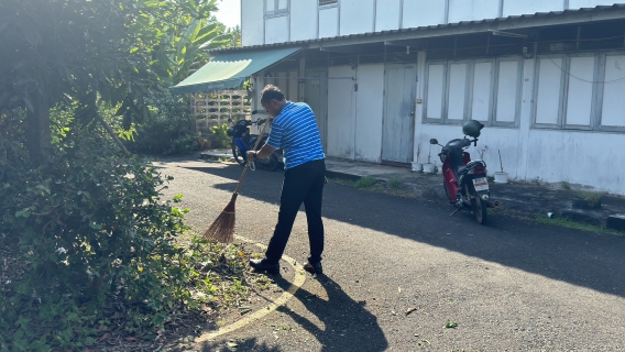 ไฟล์แนบ ?ปภ.สาขาตราด ร่วมกันจัดกิจกรรม Big Cleaning Day เพื่อเฉลิมพระเกียรติพระบาทสมเด็จพระเจ้าอยู่หัว เนื่องในโอกาสพระราชพิธีมหามงคลเฉลิมพระชนมพรรษา 6 รอบ 28 กรกฎาคม 2567