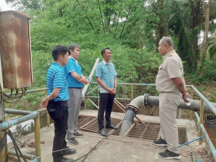 ไฟล์แนบ นายวิทยา สามสุวรรณ ผู้อำนวยการการประปาส่วนภูมิภาคเขต 4  และคณะ ตรวจเยี่ยม กปภ.สาขาจันดี ติดตามสถานการณ์ภัยแล้ง พร้อมมอบแนวทางปฏิบัติงานให้แก่หน่วยงาน