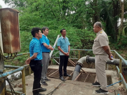 ไฟล์แนบ ผอ.กปภ.ข.4 ลงพื้นที่ตรวจเยี่ยม กปภ.สาขาจันดี พร้อมติดตามสถานการณ์น้ำในพื้นที่