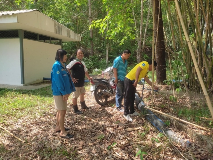 ไฟล์แนบ การประปาส่วนภูมิภาคสาขาคลองท่อมลงพื้นที่สำรวจแหล่งน้ำดิบสำรอง บริเวณน้ำตกหินเพิง