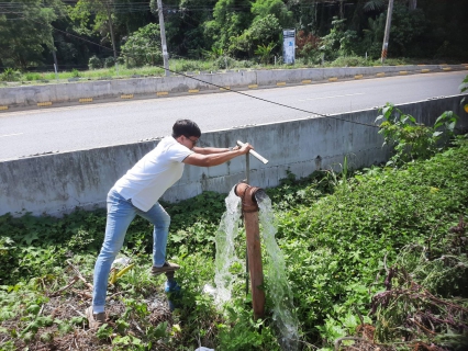 ไฟล์แนบ การประปาส่วนภูมิภาคสาขากระบี่ ดำเนินการตามแผนงานบริการและควบคุมน้ำสูญเสีย โบล์วน้ำเพื่อระบายตะกอนในเส้นท่อ บริเวณถนนคุณแม่ ถนนจันทร์กวีกูล เลิศเกษม ซอย1 ตำบลปากน้ำ  และบริเวณ ม.3 บ้านคลองจิหลาด ตำบลไสไทย อำเภอเมืองกระบี่ จังหวัดกระบี่