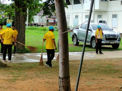 ไฟล์แนบ กปภ.สาขากุยบุรีดำเนินโครงการ CSR เข้าร่วมโครงการจิตอาสาปรับปรุงภูมิทัศน์โดยรอบวัดกุยบุรีเพื่อจัดเตรียมสถานที่กิจกรรมหน่วยแพทย์เคลื่อนที่จัดหาอุปกรณ์เครื่องช่วยคนพิการ