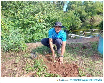 ไฟล์แนบ กปภ.สาขาขนอม จัดกิจกรรมปลูกต้นไม้ ภายใต้โครงการ กปภ.ปลูกป่าเพื่อแผ่นดิน เทิดพระเกียรติพระบาทสมเด็จพระบรมชนกาธิเบศร มหาภูมิพลอดุลยเดชมหาราช บรมนาถบพิตร (Fathers Land) ประจำปี 2567