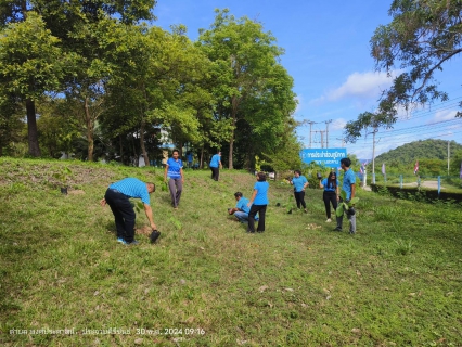 ไฟล์แนบ กปภ.สาขาบางสะพาน ร่วมกันปลูกป่าเพื่อแผ่นดิน เทิดพระเกียรติพระบาทสมเด็จพระบรมชนกาธิเบศร มหาภูมิพลอดุลยเดชมหาราช บรมนาถบพิตร (Father's Land) ประจำปี 2567