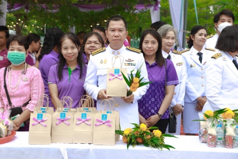 ไฟล์แนบ กปภ.สาขาประจวบคีรีขันธ์ ร่วมพิธีทำบุญตักบาตร เพื่อถวายเป็นพระราชกุศล เนื่องในโอกาสวันเฉลิมพระชนมพรรษา สมเด็จพระนางเจ้าฯ พระบรมราชินี 3 มิถุนายน 2567