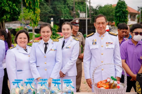 ไฟล์แนบ กปภ.สาขาบางสะพาน เข้าร่วมพิธีทำบุญตักบาตรถวายพระราชกุศล เฉลิมพระเกียรติสมเด็จพระนางเจ้าฯพระบรมราชินี เนื่องในโอกาสวันเฉลิมพระชนมพรรษา 3 มิถุนายน 2567