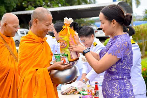 ไฟล์แนบ การประปาส่วนภูมิภาคสาขาท่าแซะ ร่วมพิธีทำบุญตักบาตรถวายพระราชกุศล วันเฉลิมพระชนมพรรษา สมเด็จพระนางเจ้า ฯ พระบรมราชินี