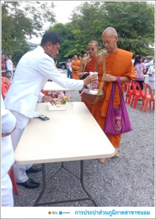 ไฟล์แนบ กปภ.สาขาขนอม เข้าร่วมพิธีทำบุญตักบาตรถวายเป็นพระราชกุศล เนื่องในโอกาสวันเฉลิมพระชนมพรรษาสมเด็จพระนางเจ้า ฯ พระบรมราชินี 3 มิถุนายน 2567