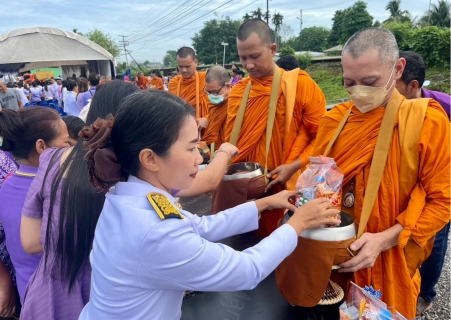 ไฟล์แนบ การประปาส่วนภูมิภาคสาขาบ้านนาสาร เข้าร่วมพิธีทำบุญตักบาตรถวายพระราชกุศล ในกิจกรรมเฉลิมพระเกียรติสมเด็จพระนางเจ้าฯพระบรมราชินี เนื่องในโอกาสวันเฉลิมพระชนมพรรษา ๓ มิถุนายน ๒๕๖๗