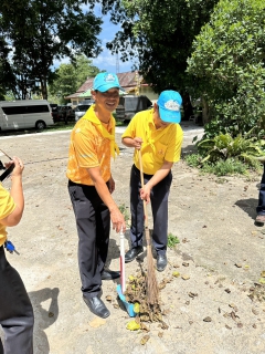 ไฟล์แนบ การประปาส่วนภูมิภาคสาขาชุมพร เข้าร่วมกิจกรรมจิตอาสาพัฒนาเนื่องในวันคล้ายวันพระราชสมภพ สมเด็จพระนางเจ้า พระบรมราชินี ณ วัดถ้ำเขาพลู หมู่ที่ 2 ตำบลชุมโค อำเภอปะทิว จังหวัดชุมพร