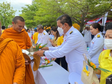 ไฟล์แนบ กปภ.สาขาประจวบคีรีขันธ์  ร่วมพิธีสวดพระพุทธมนต์ ทำบุญตักบาตรถวายพระราชกุศล และพิธีวางพวงมาลาถวายราชสดุดี เนื่องในวันที่ระลึกวันคล้ายวันสวรรคต พระบาทสมเด็จพระปรเมนทรมหาอานันทมหิดล พระอัฐมรามาธิบดินทร  วันอานันทมหิดล