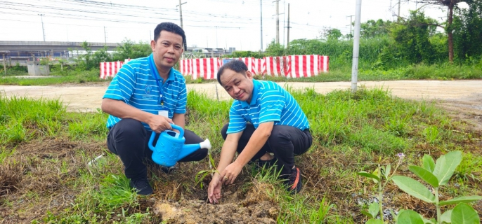 ไฟล์แนบ กปภ.สาขาธัญบุรี จัดกิจกรรมโครงการ กปภ. ปลูกป่าเพื่อแผ่นดิน เทิดพระเกียรติพระบาทสมเด็จพระบรมชนกาธิเบศร มหาภูมิพลอดุลยเดชมหาราช บรมนาถบพิตร (Father's Land) ประจำปี 2567