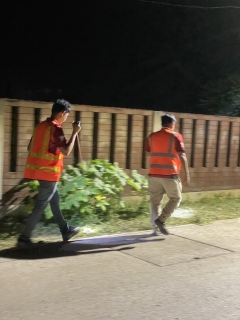 ไฟล์แนบ กปภ.สาขากำแพงเพชร  ออกสำรวจหาท่อแตกท่อรั่ว