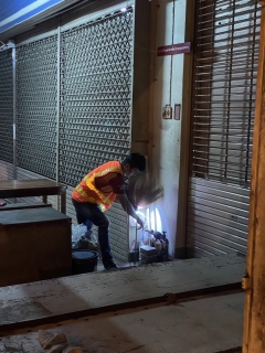 ไฟล์แนบ กปภ.สาขากำแพงเพชร  ออกสำรวจหาท่อแตกท่อรั่ว