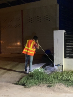 ไฟล์แนบ กปภ.สาขากำแพงเพชร  ออกสำรวจหาท่อแตกท่อรั่ว