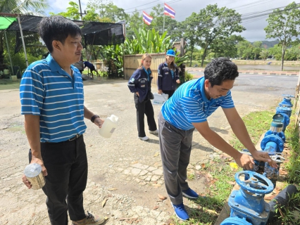ไฟล์แนบ การประปาส่วนภูมิภาคสาขาภูเก็ต และ งานควบคุมคุณภาพน้ำ 2 กปภ.ข.4 ร่วมกันตรวจวิเคราะห์คุณภาพน้ำ ณ เรือนจำจังหวัดภูเก็ต