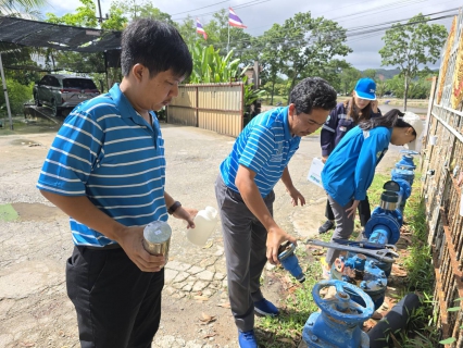 ไฟล์แนบ การประปาส่วนภูมิภาคสาขาภูเก็ต และ งานควบคุมคุณภาพน้ำ 2 กปภ.ข.4 ร่วมกันตรวจวิเคราะห์คุณภาพน้ำ ณ เรือนจำจังหวัดภูเก็ต