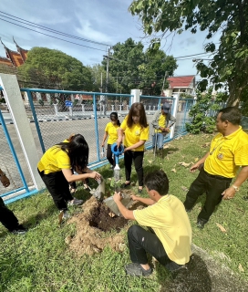 ไฟล์แนบ กปภ.สาขาตาก ร่วมพิธีมอบกล้าไม้ภายใต้ โครงการ 72 ล้านต้น พลิกฟื้นผืนป่า เฉลิมพระเกียรติพระบาทสมเด็จพระเจ้าอยู่หัว เนื่องในโอกาสพระราชพิธีมหามงคลเฉลิมพระชนมพรรษา 6 รอบ 28 กรกฎาคม 2567 พร้อมร่วมกันปลูกกล้าไม้บริเวณสำนักงานการประปาส่วนภูมิภาคสาขาตาก