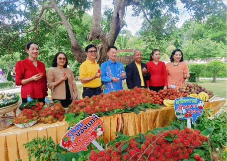 ไฟล์แนบ กปภ.สาขาบ้านนาสาร เข้าร่วมงานแถลงข่าวจัดงานเทศกาลเงาะโรงเรียนนาสาร (GI) ครั้งที่ 32 ประจำปี 2567