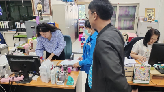 ไฟล์แนบ กปภ.สาขากาญจนบุรี ออกติดตามหนี้ค้างชำระค่าน้ำประปาของส่วนราชการ 