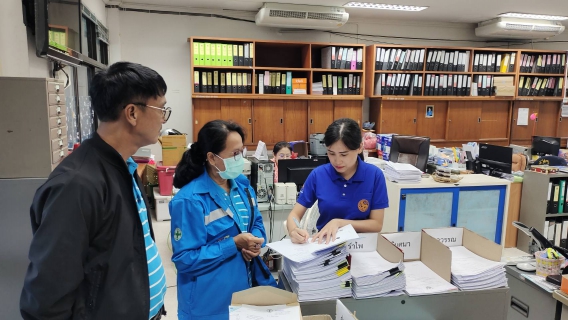 ไฟล์แนบ กปภ.สาขากาญจนบุรี ออกติดตามหนี้ค้างชำระค่าน้ำประปาของส่วนราชการ 