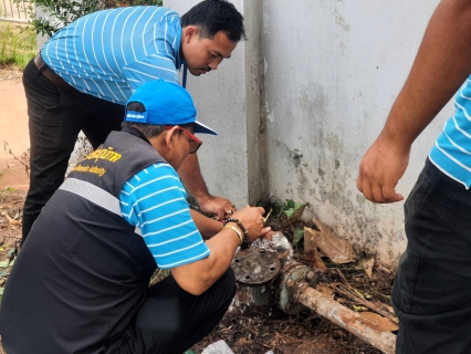 ไฟล์แนบ กปภ.สุราษฎร์ธานี(พ) ร่วมกิจกรรม Meter Day ลงพื้นที่ตรวจสอบ และบำรุงรักษามาตรวัดน้ำ เพิ่มประสิทธิภาพการส่งจ่ายน้ำให้ลูกค้า กปภ.
