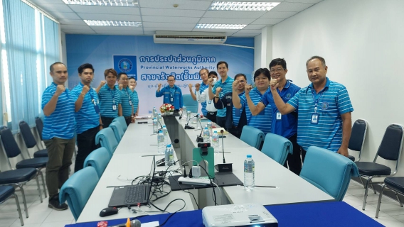 ไฟล์แนบ กปภ.สาขารังสิต(ชั้นพิเศษ) ร่วมพิธีเปิดโครงการ "Meter Day" และพิธีจับสลากเลือกเขตพื้นที่แข่งขันโครงการ 10 Fight 10 