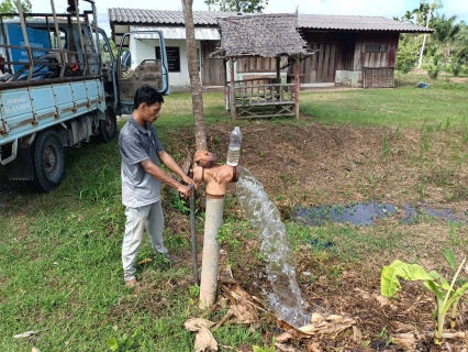 ไฟล์แนบ กปภ.สาขาคลองท่อมเปิดล้างระบายตะกอนในเส้นท่อจ่ายน้ำ (Blow off) ผ่านหัวดับเพลิง