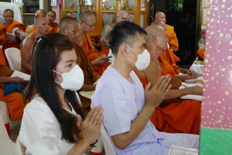 ไฟล์แนบ กปภ.สาขาปักธงชัย เข้าร่วมพิธีเจริญพระพุทธมนต์เฉลิมพระเกียรติถวายพระพรชัยมงคล แด่พระบาทสมเด็จพระเจ้าอยู่หัว เนื่องในโอกาสวันเฉลิมชนมพรรษา 6 รอบ 28 กรกฎาคม 2567  