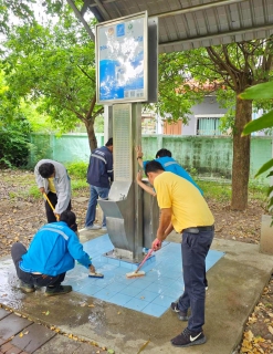 ไฟล์แนบ การประปาส่วนภูมิภาคสาขาปทุมธานี รายงานผลการดำเนินการทำความสะอาดแท่นน้ำประปาดื่มได้ เพื่อสร้างความพึงพอใจ ประทับใจ และความมั่นใจในคุณภาพน้ำของ กปภ. ให้กับลูกค้า ประจำเดือนมิถุนายน 2567