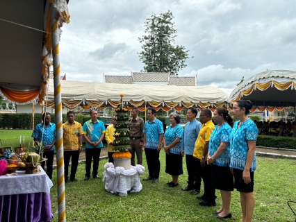 ไฟล์แนบ การประปาส่วนภูมิภาคสาขาบ้านนาสาร เข้าร่วมพิธีทำขวัญเงาะโรงเรียนนาสาร ประจำปี 2567