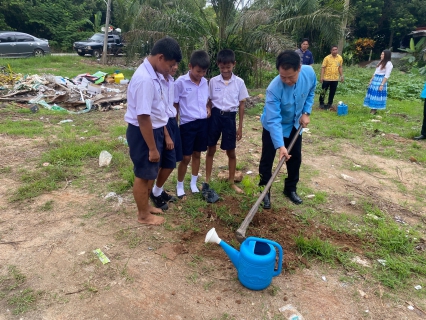 ไฟล์แนบ การประปาส่วนภูมิภาคสาขาบ้านนาสาร เข้าร่วมพิธีทำขวัญเงาะโรงเรียนนาสาร ประจำปี 2567