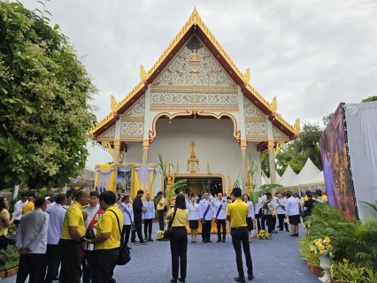 ไฟล์แนบ กปภ.สาขาภูเก็ต เข้าร่วมพิธีเสกน้ำพระพุทธมนต์ศักดิ์สิทธิ์ งานเฉลิมพระเกียรติพระบาทสมเด็จพระเจ้าอยู่หัว เนื่องในโอกาสพระราชพิธีมหามงคลเฉลิมพระชนมพรรษา 6 รอบ 28 กรกฎาคม 2567