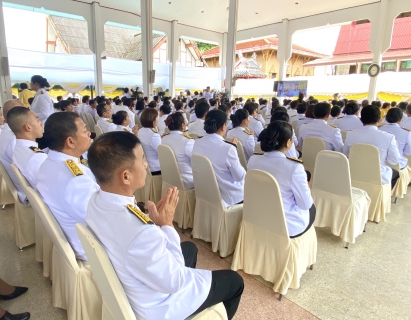 ไฟล์แนบ กปภ.สาขาขลุง เข้าร่วมพิธีเสกน้ำพระพุทธมนต์ศักดิ์สิทธิ์ เนื่องในโอกาสพระราชพิธีมหามงคลเฉลิมพระชนมพรรษา 6 รอบ 28 กรกฎาคม 2567