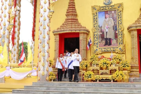 ไฟล์แนบ กปภ.สาขาประจวบคีรีขันธ์ เข้าร่วมพิธีเวียนเทียนสมโภชน้ำพระพุทธมนต์ศักดิ์สิทธิ์ งานเฉลิมพระเกียรติพระบาทสมเด็จพระเจ้าอยู่หัว เนื่องในโอกาสมหามงคลเฉลิมพระชนมพรรษา 6 รอบ 28 กรกฎาคม 2567 ณ วัดคลองวาฬ พระอารามหลวง