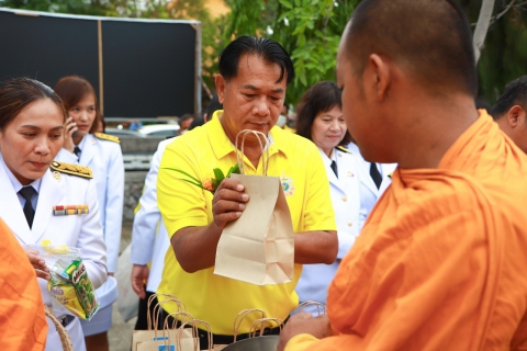 ไฟล์แนบ กปภ.สาขาประจวบคีรีขันธ์ เข้าร่วมพิธีสวดพระพุทธมนต์ และทำบุญตักบาตรถวายพระราชกุศล เนื่องในวันที่ระลึกวันคล้ายวันสวรรคต สมเด็จพระนารายณ์มหาราช ประจำปี 2567