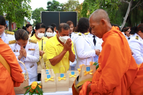 ไฟล์แนบ กปภ.สาขาประจวบคีรีขันธ์ เข้าร่วมพิธีสวดพระพุทธมนต์ และทำบุญตักบาตรถวายพระราชกุศล เนื่องในวันที่ระลึกวันคล้ายวันสวรรคต สมเด็จพระนารายณ์มหาราช ประจำปี 2567