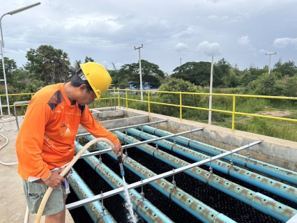 ไฟล์แนบ กปภ.สาขาประจวบคีรีขันธ์ ดำเนินการล้างถังตกตะกอนโรงกรองน้ำ ขนาด 200 ลบ.ม./ชม. ณ สถานีเพิ่มแรงดันบ่อนอกและระบบผลิต