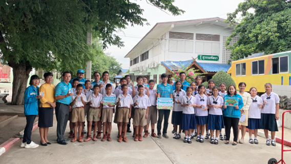 ไฟล์แนบ กปภ.สาขาพยุหะคีรีจัดกิจกรรม สำรวจเก็บตัวอย่างน้ำและทำความสะอาดเส้นท่อ ในโครงการ "หลอมรวมน้ำใจ มอบน้ำใสให้โรงเรียน"