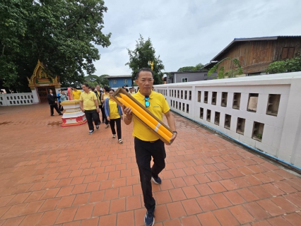 ไฟล์แนบ กปภ.สาขาพระนครศรีอยุธยา ถวายเทียนพรรษาและน้ำดื่มบรรจุขวด เนื่องในวันอาสาฬหบูชา และวันเข้าพรรษา ประจำปี 2567 