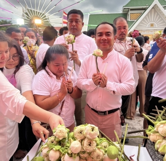 ไฟล์แนบ กปภ.สาขาปทุมธานี ร่วมเวียนเทียนในกิจกรรมส่งเสริมพระพุทธศาสนา เนื่องในเทศกาลวันอาสาฬหบูชาและเข้าพรรษา พุทธศักราช 2567 ณ วัดโบสถ์ ต.ท้ายเกาะ อ.สามโคก จ.ปทุมธานี