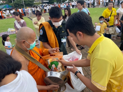 ไฟล์แนบ กปภ.สาขาสามพราน เข้าร่วมพิธีทำบุญตักบาตร เนื่องในวันอาสาฬหบูชา ประจำปี 2567