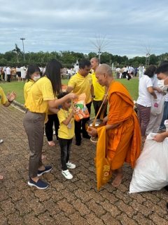 ไฟล์แนบ กปภ.สาขาสามพราน เข้าร่วมพิธีทำบุญตักบาตร เนื่องในวันอาสาฬหบูชา ประจำปี 2567