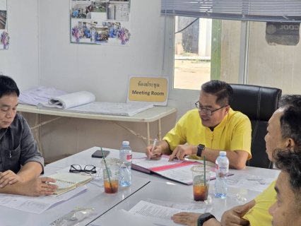 ไฟล์แนบ กปภ.สาขาพระนครศรีอยุธยา ประชุมเตรียมงานขุดลอกสระพักตะกอน บริเวณสถานีผลิตน้ำบางไทร