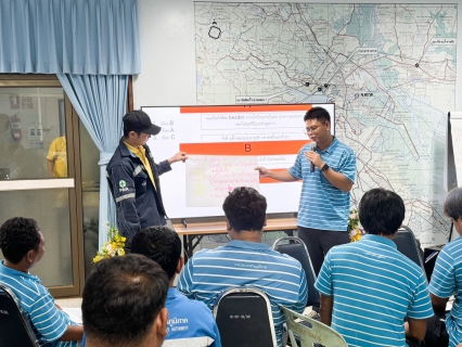 ไฟล์แนบ กปภ.สาขาตราด ร่วมอบรมภายใต้โครงการประชุมให้ความรู้ความเข้าใจการใช้งานคลอรีนเหลวและซักซ้อมเหตุแก๊สคลอรีนรั่วไหล ประจำปี 2567 