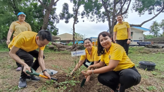 ไฟล์แนบ กปภ.เขต 10 จัดพิธีทำบุญตักบาตรข้าวสาร อาหารแห้ง และกิจกรรมวันรักต้นไม้ประจำปีของชาติ เนื่องในโอกาสวันเฉลิมพระชนมพรรษา พระบาทสมเด็จพระเจ้าอยู่หัว รัชกาลที่ 10 