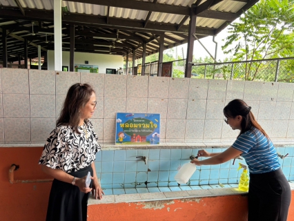 ไฟล์แนบ กปภ.สาขาตราด ดำเนินโครงการ "หลอมรวมใจ มอบน้ำใสสะอาดให้โรงเรียน" 