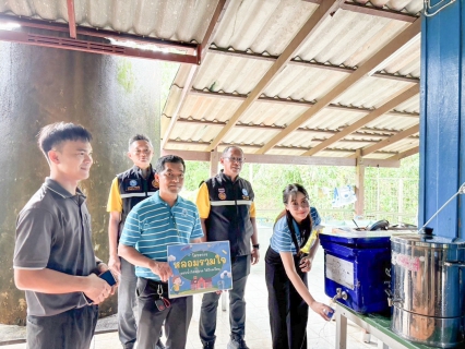 ไฟล์แนบ กปภ.สาขาตราด ดำเนินโครงการ "หลอมรวมใจ มอบน้ำใสสะอาดให้โรงเรียน" 