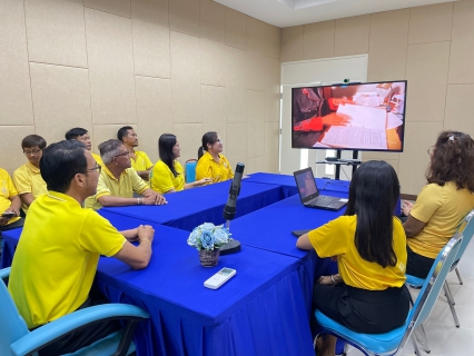 ไฟล์แนบ กปภ.สาขาคลองหลวง จัดกิจกรรมรับชมวีดิทัศน์ สารคดีเฉลิมพระเกียรติพระบาทสมเด็จพระเจ้าอยู่หัว